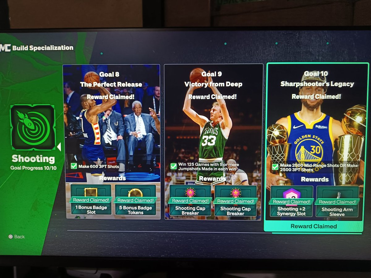 2K_Grinders_Inc's tweet photo. Shooting Specialization Goals 6-10 Completed For @Super_Mar11. Thank you for using us.
#NBA2K27 #2KCommunity #2KComp https://t.co/1wFuIr4CYF