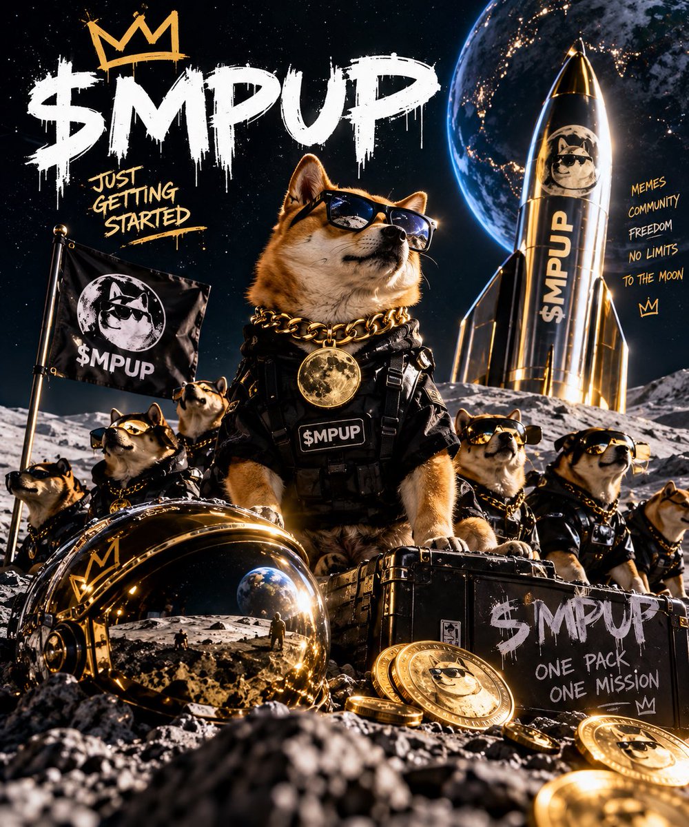 vibespr00's tweet photo. THE PACK JUST LANDED. 🐶🌕
You’ve seen the memes. Now you know the name.

$MPUP

Built from zero. No fake hype. No shortcuts.
Just memes, community and a pack that refuses to stay quiet.

ONE PACK. ONE MISSION. 🚀

Who’s early? 👀👇

$MPUP | Solana https://t.co/0dKw2bFq94