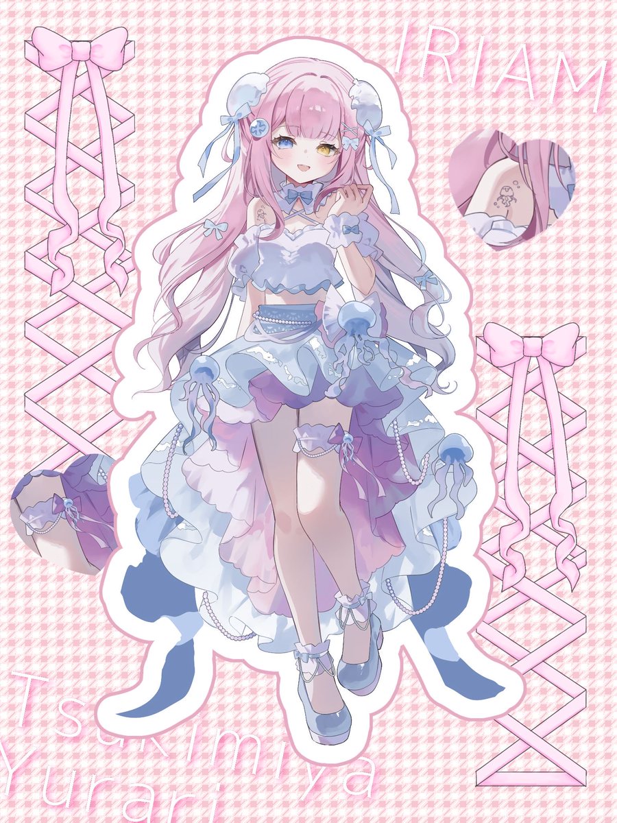 tukimiya_2614's tweet photo. #立ち絵公開 

おはようございます☀️

          クラゲのお姫様になりたい
        ￣￣￣￣￣￣￣￣￣￣￣￣￣
 ︎︎                                  月宮ゆらりです🪼
                                   ￣￣￣￣￣￣￣￣￣￣
ゆらのリボンで素敵な縁を結んでみませんか.⋆𝜗𝜚 https://t.co/4OOm97WDFt