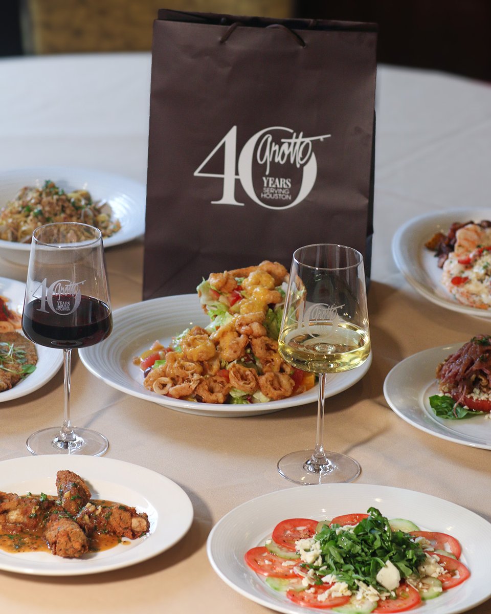 GrottoItalian's tweet photo. Forty years of Grotto means there are a few recipes worth bringing back. 🇮🇹❤️

Whether you’ve been coming to Grotto for years or you’re discovering us for the first time, consider this your invitation to experience 40 years of Houston history around the table. 🍷 https://t.co/Q3gtAJTVoY