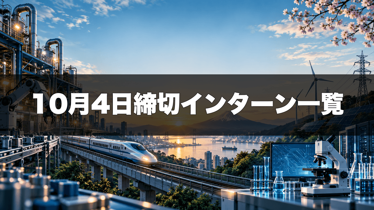 ro____da_INTJ's tweet photo. 【28卒】10/4締切インターンまとめ
関西から受けられる大手・注目企業11社🏢
選考なし5社、メーカーから鉄道・エネルギーまで🔥

✅関西対面・WEBのみ厳選
✅文系歓迎：10社
✅選考なし：5社

KOBELCO／スズキ／コニカミノルタ／JR九州ほか、
ニッチトップ・業界のパイオニア企業なども‼️
気になる企業は、ぜひエントリー👀

応募条件とインターン詳細は…👇#28卒