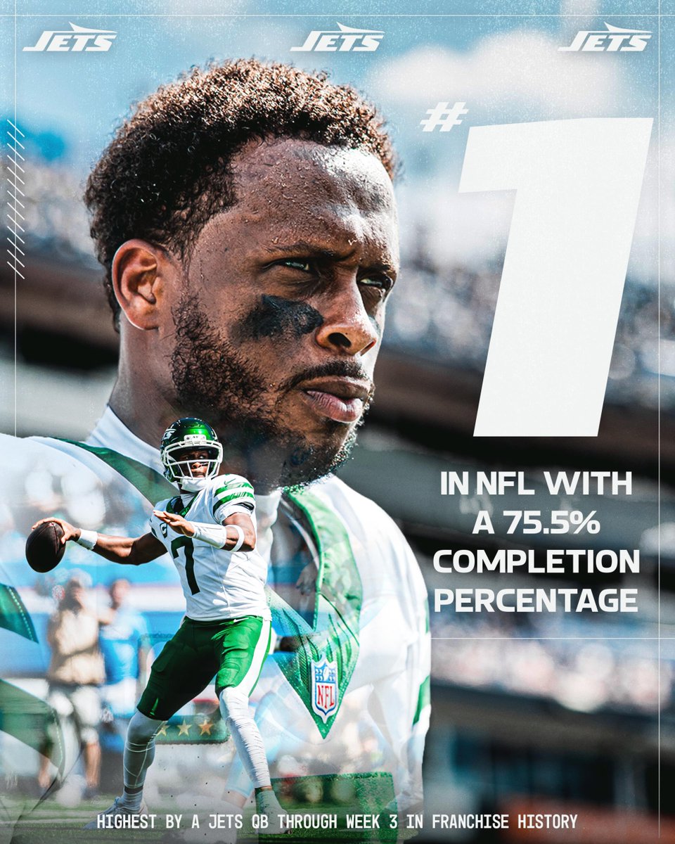 nyjets's tweet photo. hot start for @GenoSmith3 https://t.co/Erscq4WUFo