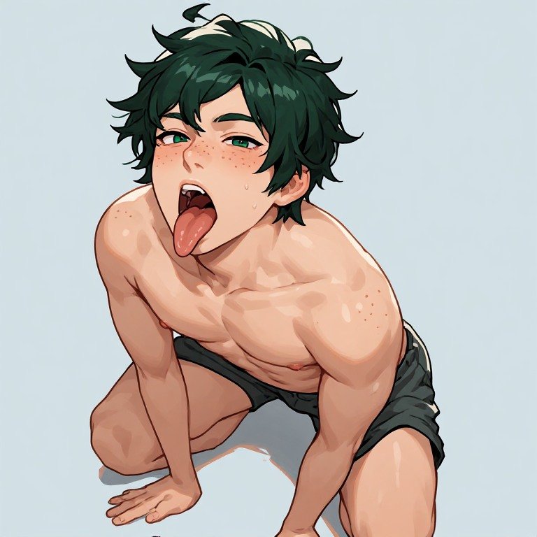 AIGoonerBoi's tweet photo. Deku's begging for your load. Which mouth you shooting it in?

#izuku #deku #rule34 #r34 #porn #aiporn #gay #ahegao #cum #sub #kneeling #target https://t.co/LXeMKDVeqR