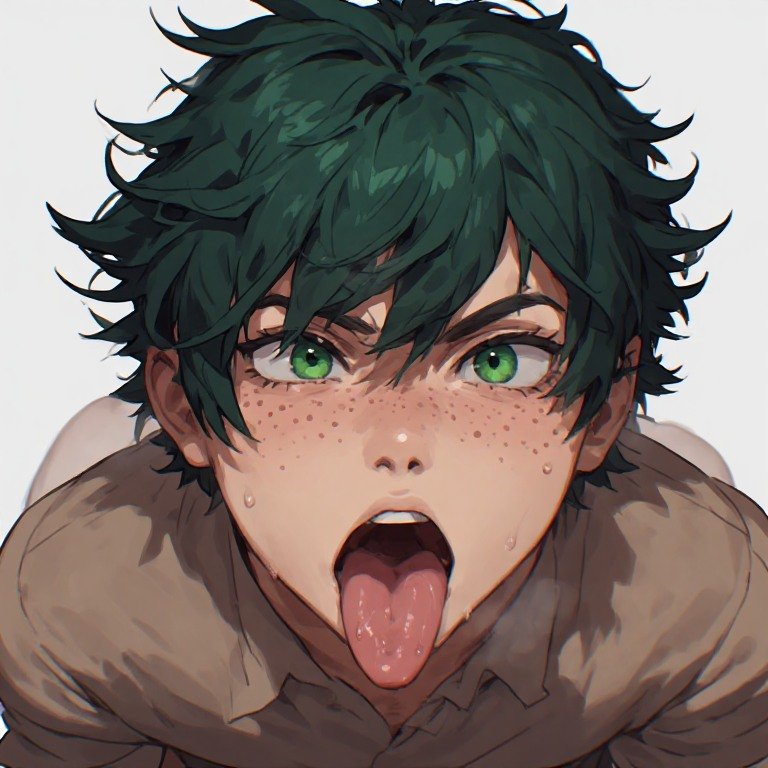 AIGoonerBoi's tweet photo. Deku's begging for your load. Which mouth you shooting it in?

#izuku #deku #rule34 #r34 #porn #aiporn #gay #ahegao #cum #sub #kneeling #target https://t.co/LXeMKDVeqR