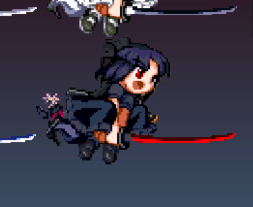 Remihime7's tweet photo. black youmu and red marisa are also literally just alt colors from the games https://t.co/IsfbjTsNd6