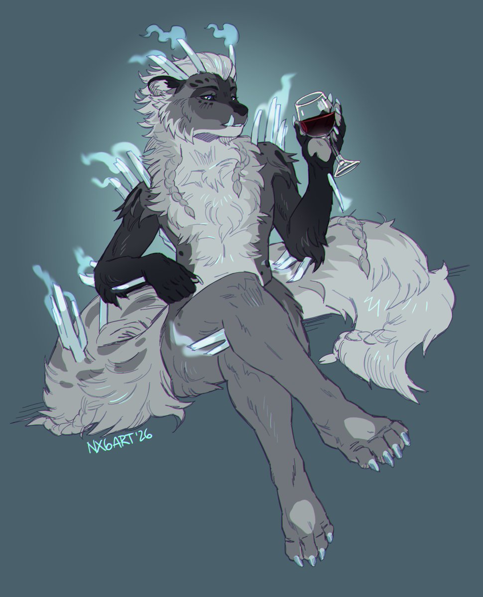 Nx6Art's tweet photo. Flatcolor fullbody comm finished for @/Bitterbiting 💙 https://t.co/CVGhlvWPyX