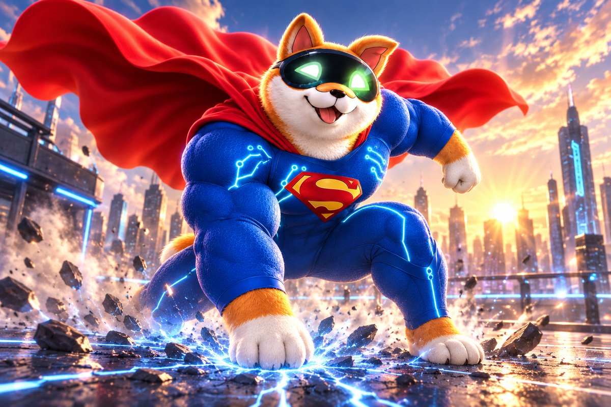 artsuperinu's tweet photo. 🤖🐕 Super Artificial Inu has powered up.

AI online. Hero mode activated. Shiba strength upgraded.

$SAI combines artificial intelligence, fearless Inu energy, and supercharged meme power for a new Solana adventure.

🌐 https://t.co/WoPalSNxpf

#SAI #SuperArtificialInu #Solana https://t.co/fS7Smp90qY