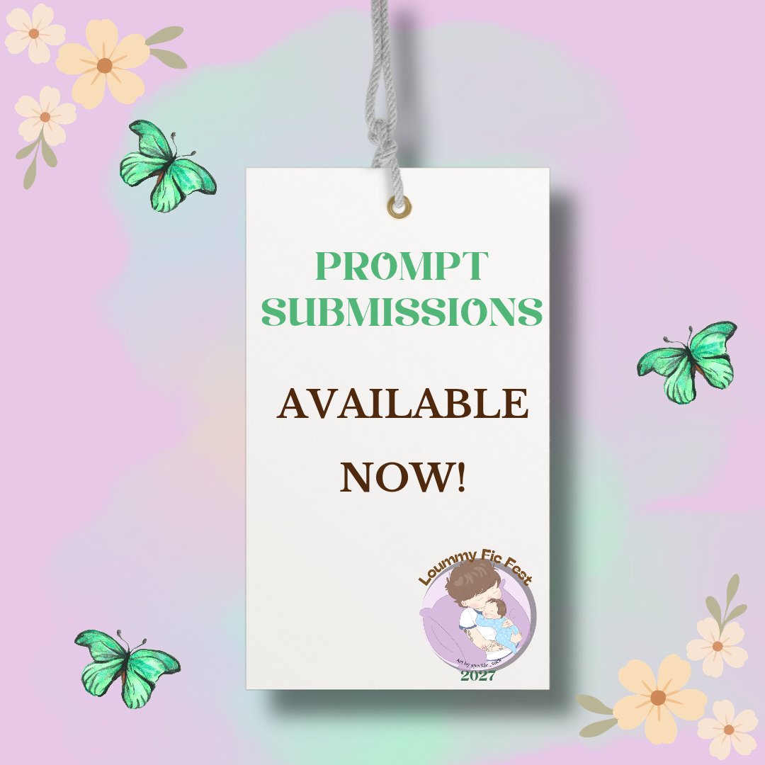 loummyficfest's tweet photo. It's here!!! Now you can send your prompts in this link: https://t.co/4jzNrRxAuC

We can't wait to see all your ideas for next year! 🥰

The forms will be closed on October 13th. https://t.co/9ztxvleEya