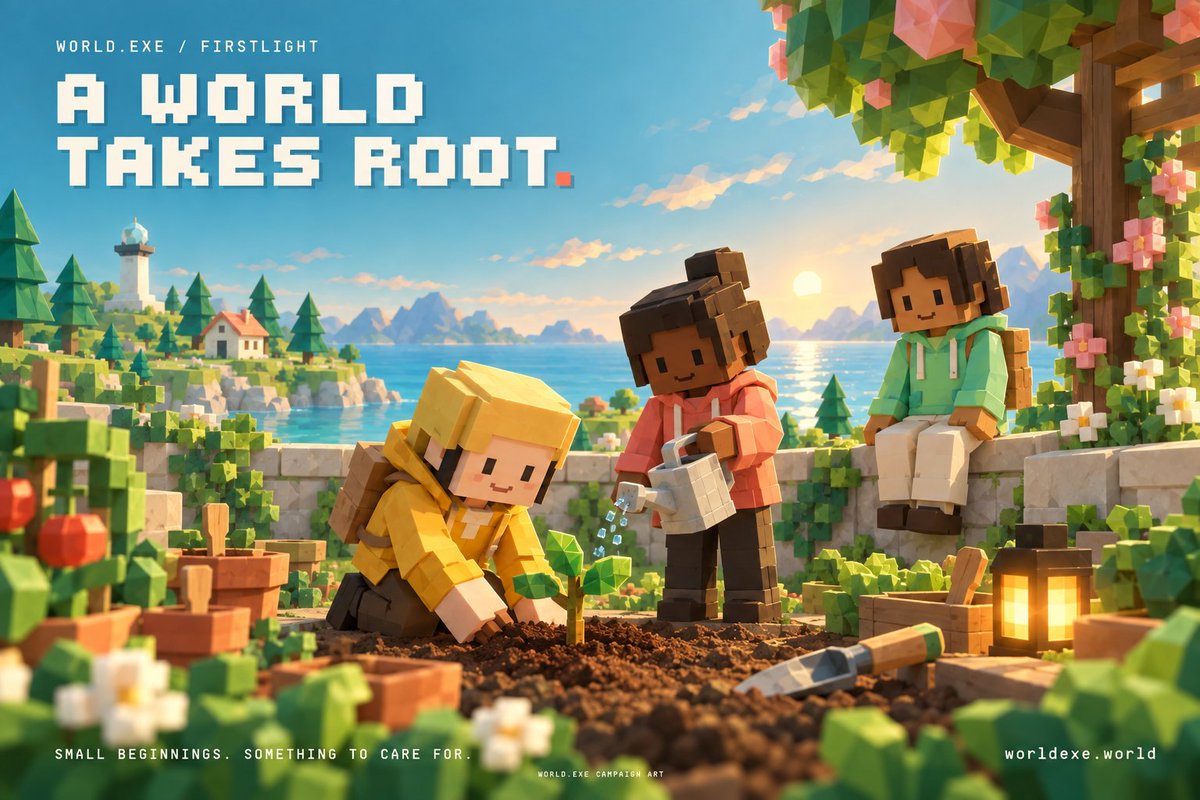 enterworldexe's tweet photo. A world takes root one small act at a time.

A seed planted. A lantern left. A reason to return.

Begin: https://t.co/Wl8gKjxhCx

#SolanaCommunity #memecoins #pumpfun https://t.co/H3N3Wpb1A3