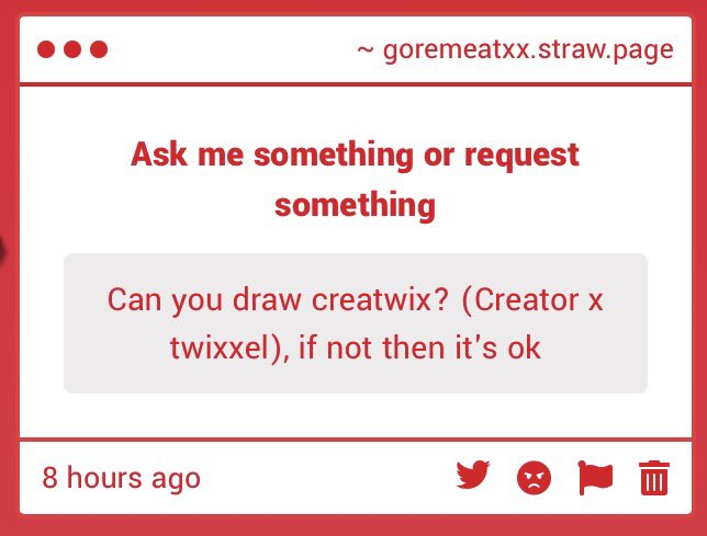 _goremeat's tweet photo. Don’t ever ask me to draw his gay ass again #twixxel #creatwix #creator https://t.co/WpTXK2pph9