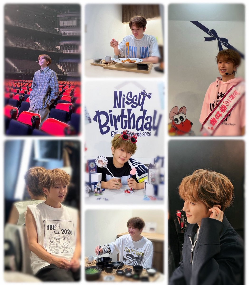 nippy_242's tweet photo. 𝙽𝚒𝚜𝚜𝚢  𝙷𝚊𝚙𝚙𝚢 𝚋𝚒𝚛𝚝𝚑𝚍𝚊𝚢 💐

生まれてきてくれてありがとう🕊️

素敵な笑顔がずっと続きますように🫶🏻

#Nissy #NissyHBD https://t.co/Cn9sEL45rs