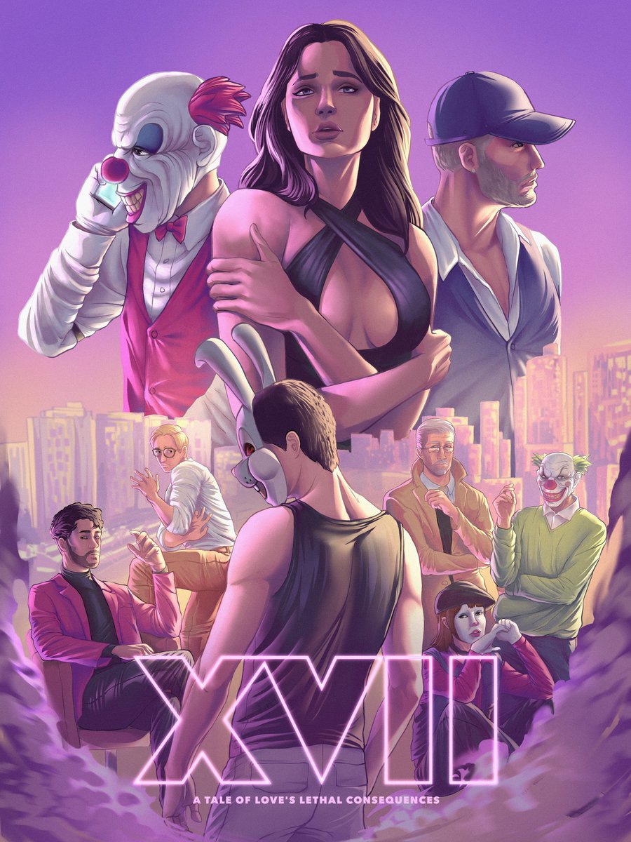 Zypressq's tweet photo. XVII : A Tale of Love's lethal consequences

I just wanted to do a GTA style piece for this arc. 
Dont know why, im just vibing.. this took far too fucking long 😂😭🥲 Just give us the tvseries already. 

Enjoy. https://t.co/DsZWaoe1Yn