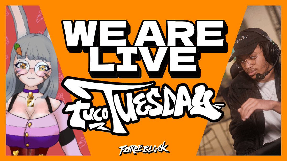 ForceBlockFGC's tweet photo. We are live!!

Come hang out with @BunnyBunkins and @Cambdiff 
link below https://t.co/0Ot1DyonPt
