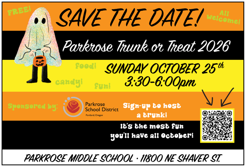 parkrose's tweet photo. Parkrose Trunk or Treat ~ Sunday, October 25th ~ Volunteers needed: https://t.co/W25ATeiZGw https://t.co/Wq77gZxdLM