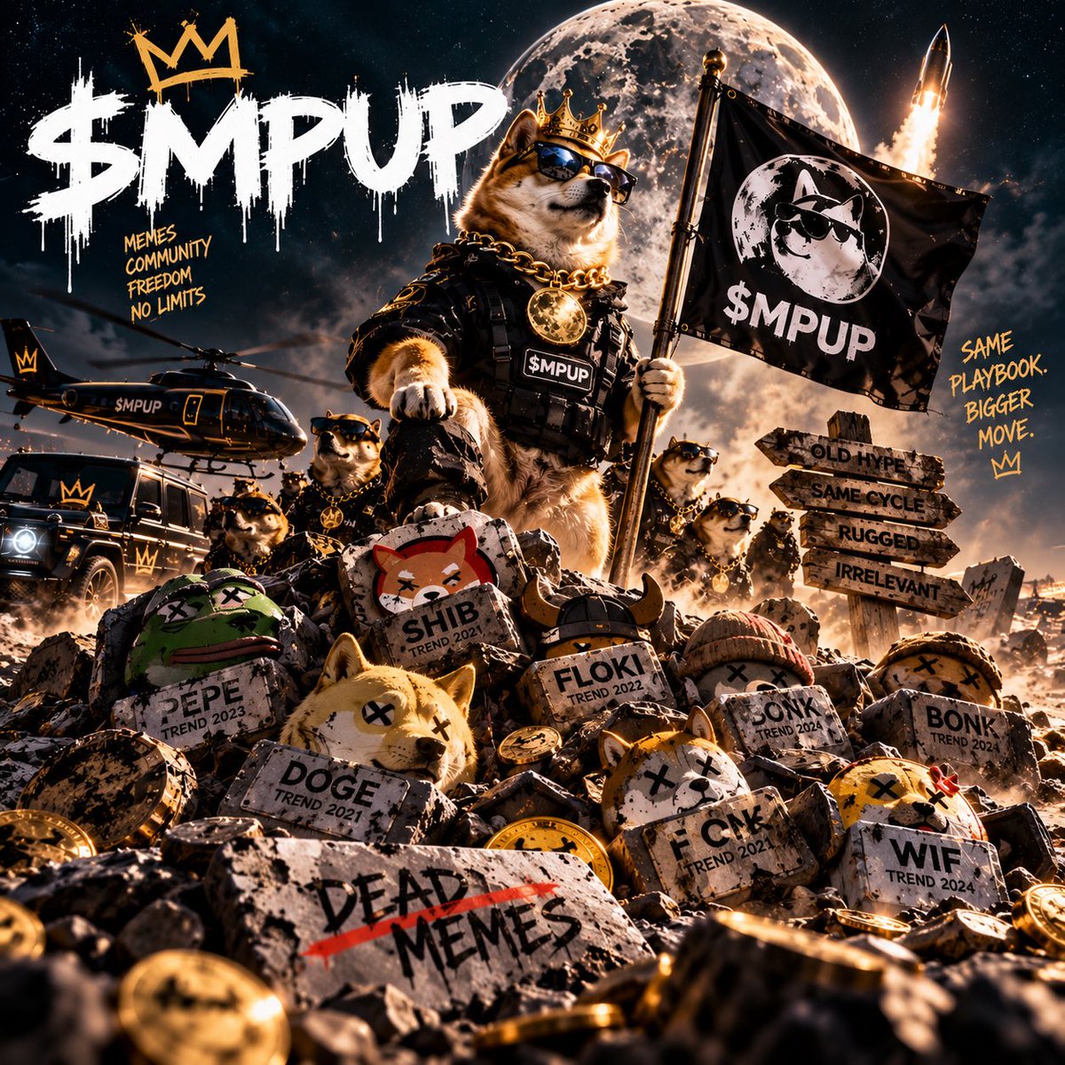 vibespr00's tweet photo. THEY SAID THE MEME WAS DEAD. 💀

Everyone moved on.
Everyone forgot.

Then someone came back and reminded them why memes never really die. 😂

$MPUP IS WATCHING. 🐶🌕

Which dead meme should we revive next? 👀 https://t.co/ppneOWErYr