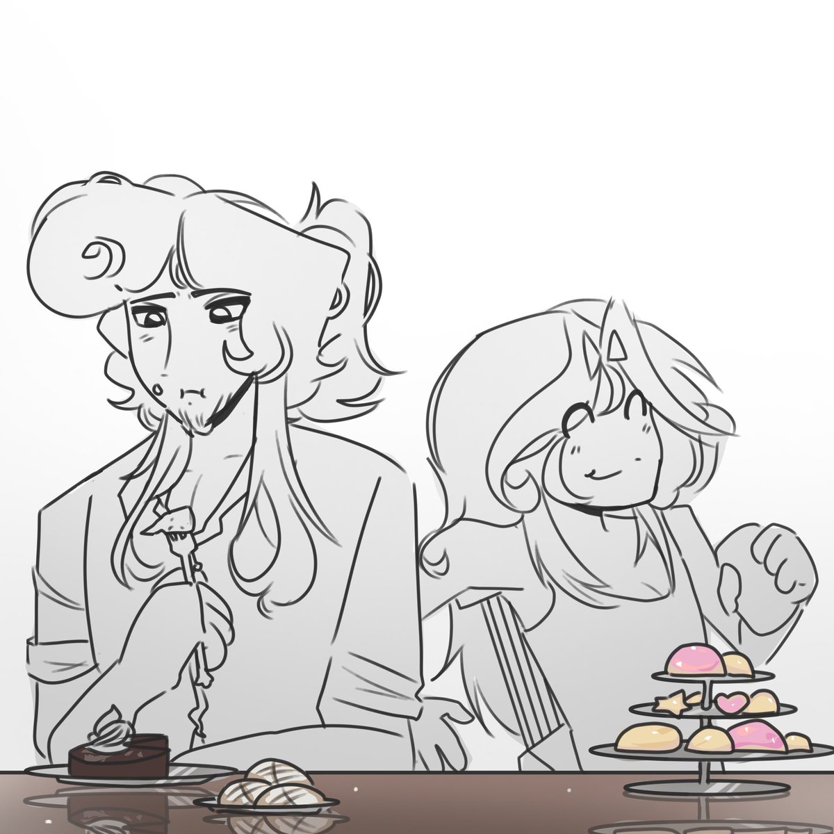 _Ch3ERrYyzz_'s tweet photo. Yuri vs Yaoi or wtv
.
.
.the Walden and y/n doodle r a win for a comic im making
#doodles #ship #rfau #rfwally #yume https://t.co/iWcnKt2zNF