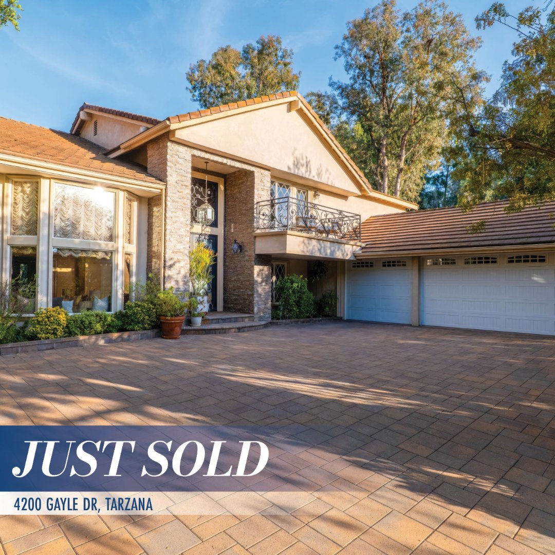 SVitacco's tweet photo. #JustSold 4200 Gayle Dr, #Tarzana | 5🛏️ | 5🛁 | 4,122 SF #TeamVitacco #RealEstate #Realtor #LosAngeles #LosAngelesRealEstate #TarzanaRealEstate #LosAngelesRealtor #RealEstateAgent #EquityUnion #EquityUnionRealEstate https://t.co/kmodpyK1OF