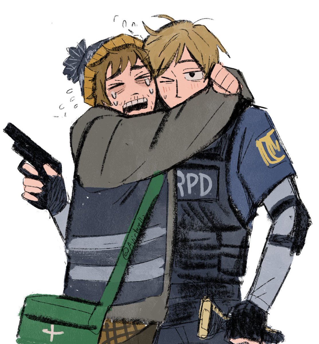 avichuella's tweet photo. el good ending #ResidentEvil https://t.co/xo6QZAvET4