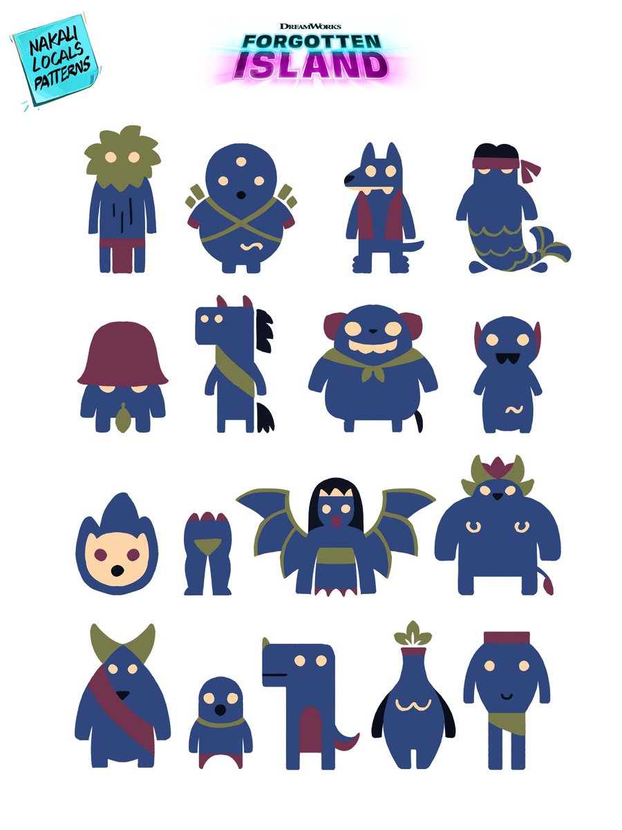 patrick_ganas's tweet photo. A little look at some of my work for Lola Fatima! 🇵🇭

From her portrait, character painting, clothing concepts, up to her duster (a.k.a. daster) patterns. Adding all the easter eggs were so much fun!

#forgottenisland #lola #characterdesign https://t.co/1K1EszzI8H