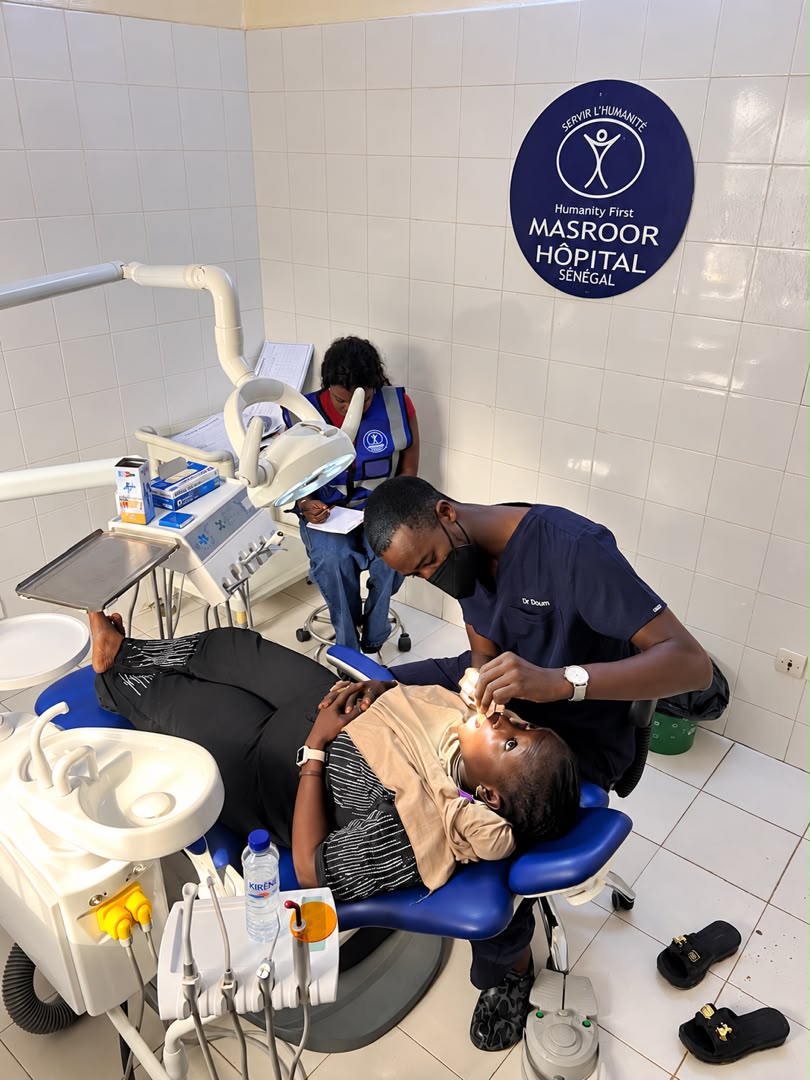 humanityfirst's tweet photo. 357 patients served at Masroor Hospital!

A recent Free Medical Camp and launch of the Dental Service provided:
🦷 90 dental consultations
🩺 267 medical consultations &amp; screenings
❤️ 357 patients served in total
Behind every number is a person receiving care, attention and hope. https://t.co/vIT2n5X6lG