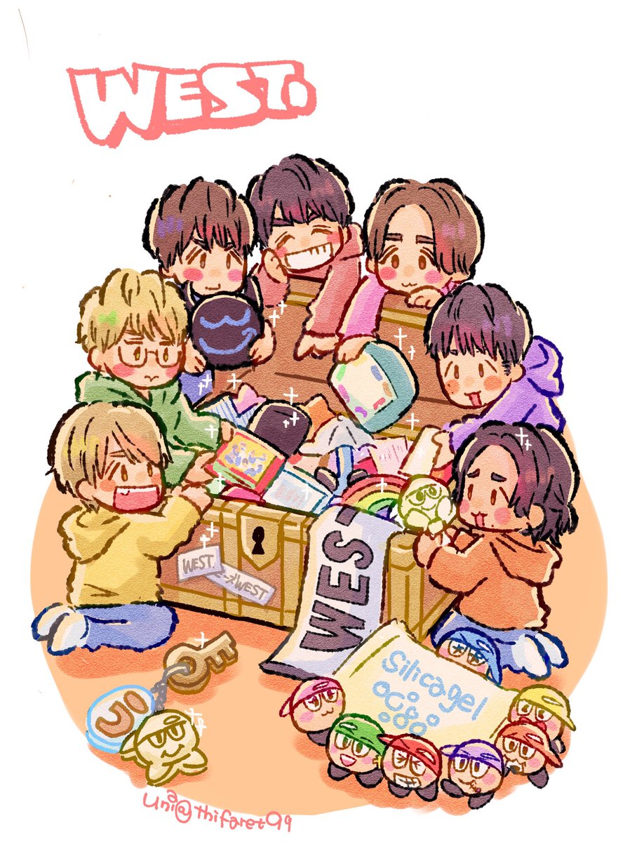 thifaret99's tweet photo. ずっと宝物だからね🌈

#WESTꓸ https://t.co/WjIXrNp8KM