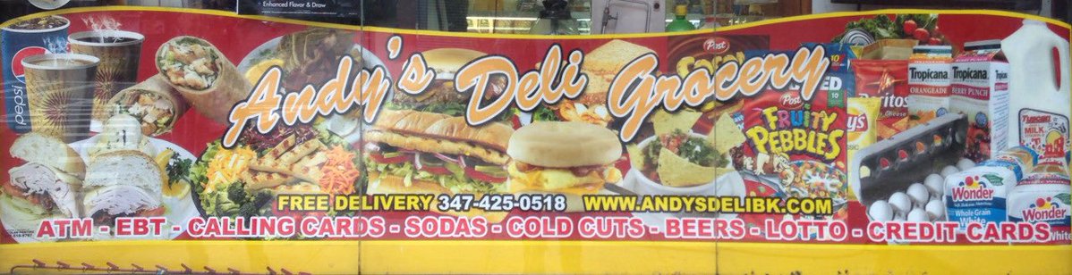 DeliGrossery's tweet photo. RM Grocery Deli (Formerly Andy’s Deli). 857 Greene Ave. Brooklyn, NY. (DG Archive: Nov 2015). #deligrossery #rmgrocerydeli #rmdeli #bodega #deli #delicatessen #sandwich #bedstuy #bedfordstuyvesant #sandwiches #brooklyn #bk #lunch #breakfast #snack #deliandgrocery #hero #delimeat https://t.co/dqNCS7uian