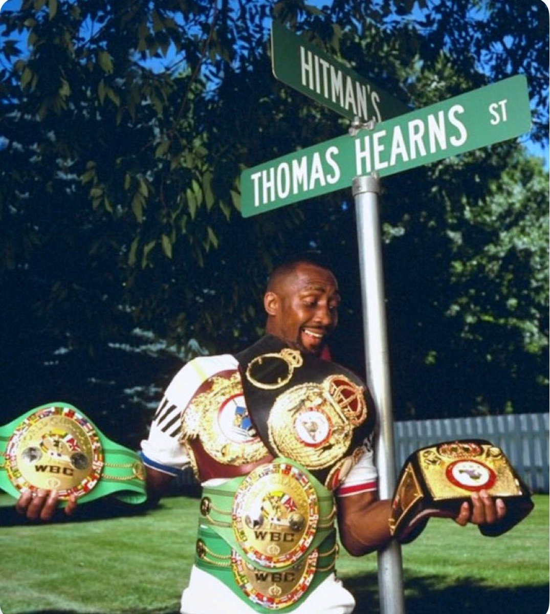 G__Chain's tweet photo. All roads lead to… Hitman Hearns ✨👑