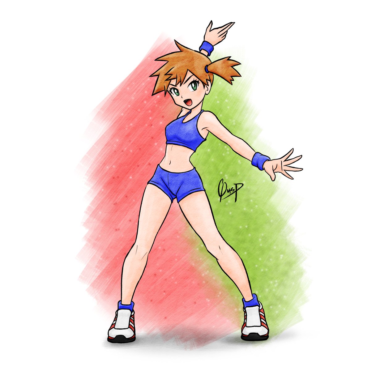PKMMoments's tweet photo. Redibujé a la Misty de Rojo Fuego y Verde Hoja 🖍️🔥🌿

#misty
#pokemonrojofuego
#pokemonverdehoja https://t.co/tfei8ULZxb