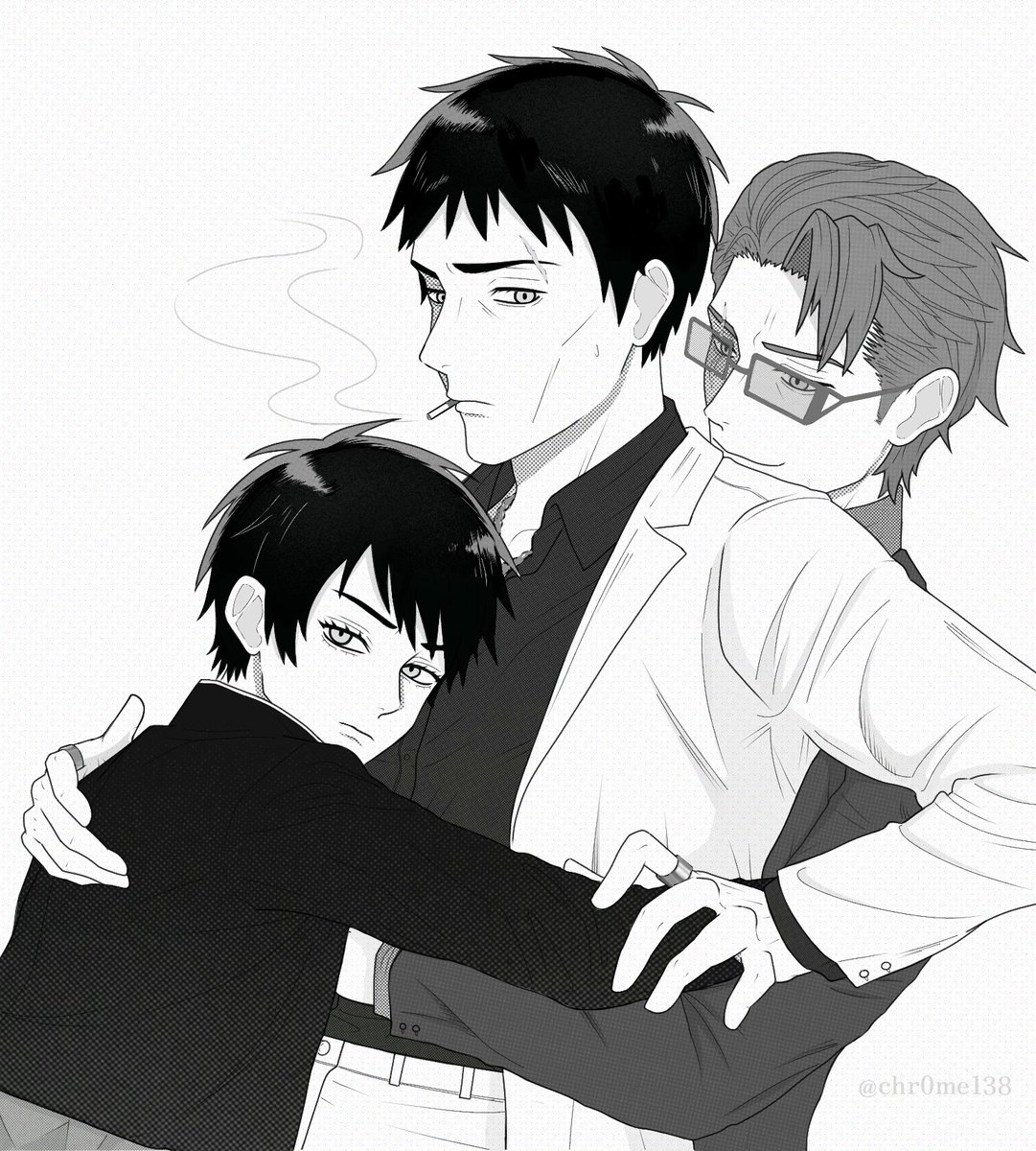 chr0me138's tweet photo. a complex trio https://t.co/40dADLc3rN