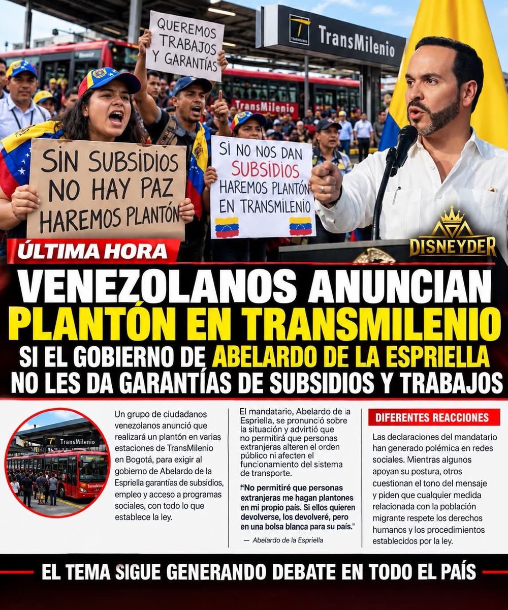 luzmabe1959's tweet photo. Que se vayan a exigir a su país. https://t.co/61vzzVEU5L