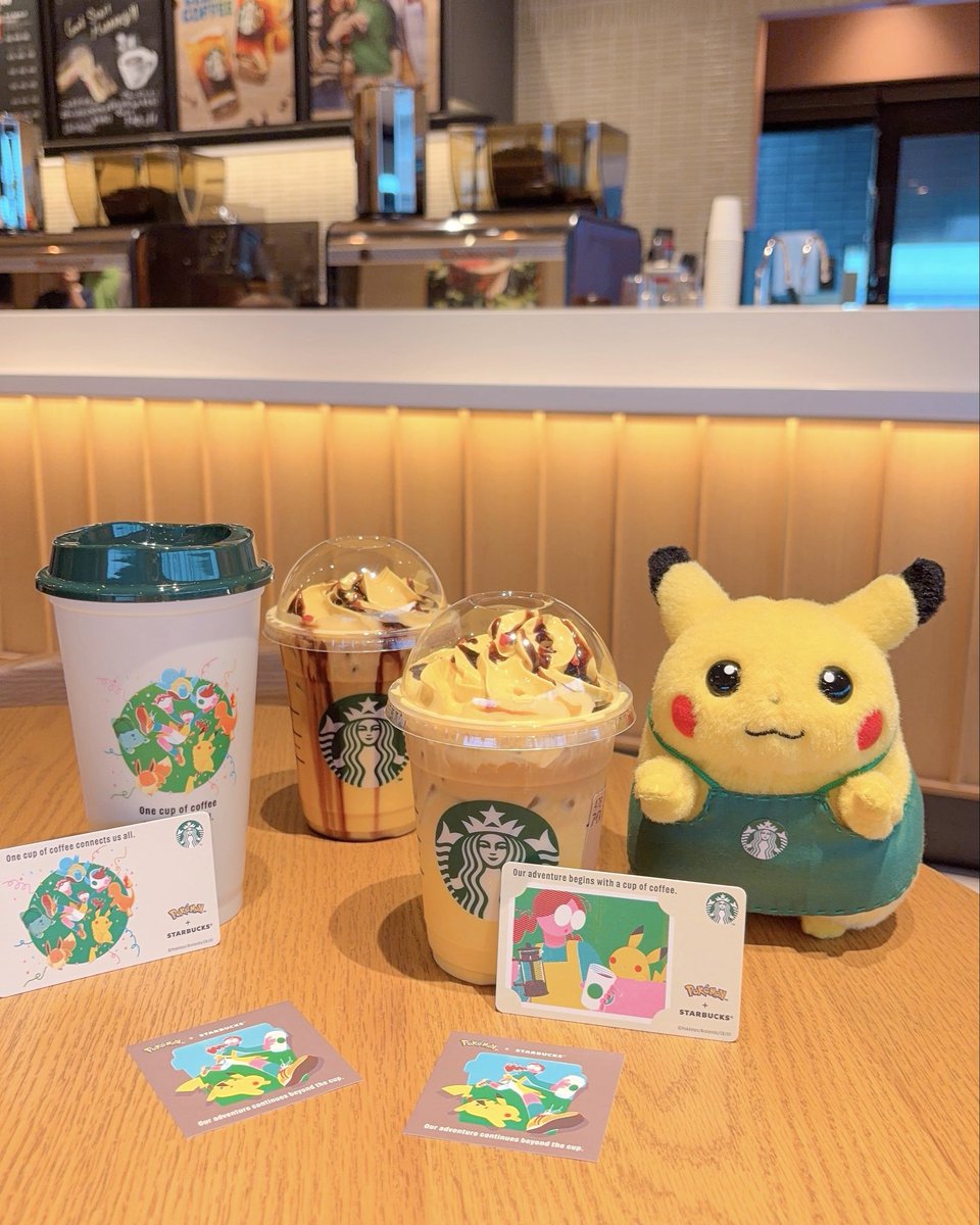 MAI37722598's tweet photo. スタバ✖️ポケモン♡ https://t.co/2r0WNs5Wmk
