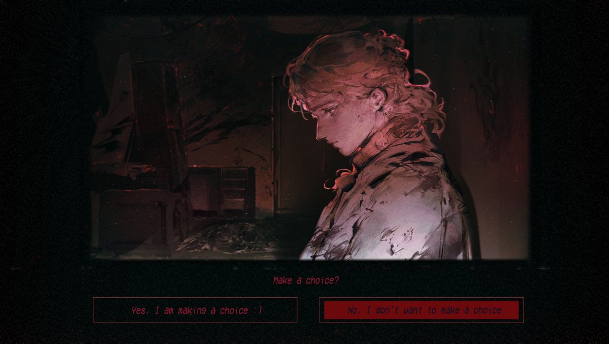 NightAsobu's tweet photo. Our artist cooked with the UI 🙏
Our upcoming free visual novel "Site Burial" will be released FOR FREE on October 1st, on itch io.
#indiedev #spooktobervnjam #visualnovel #scp https://t.co/I8u8iBavXW