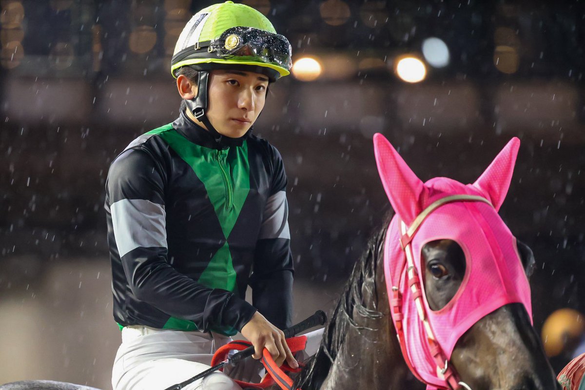 _mtmtkkn_'s tweet photo. 2026.09.29 船橋競馬場

ヤングジョッキーズシリーズ
長浜鴻緒騎手

#長浜鴻緒 https://t.co/o4zmoxV1D4