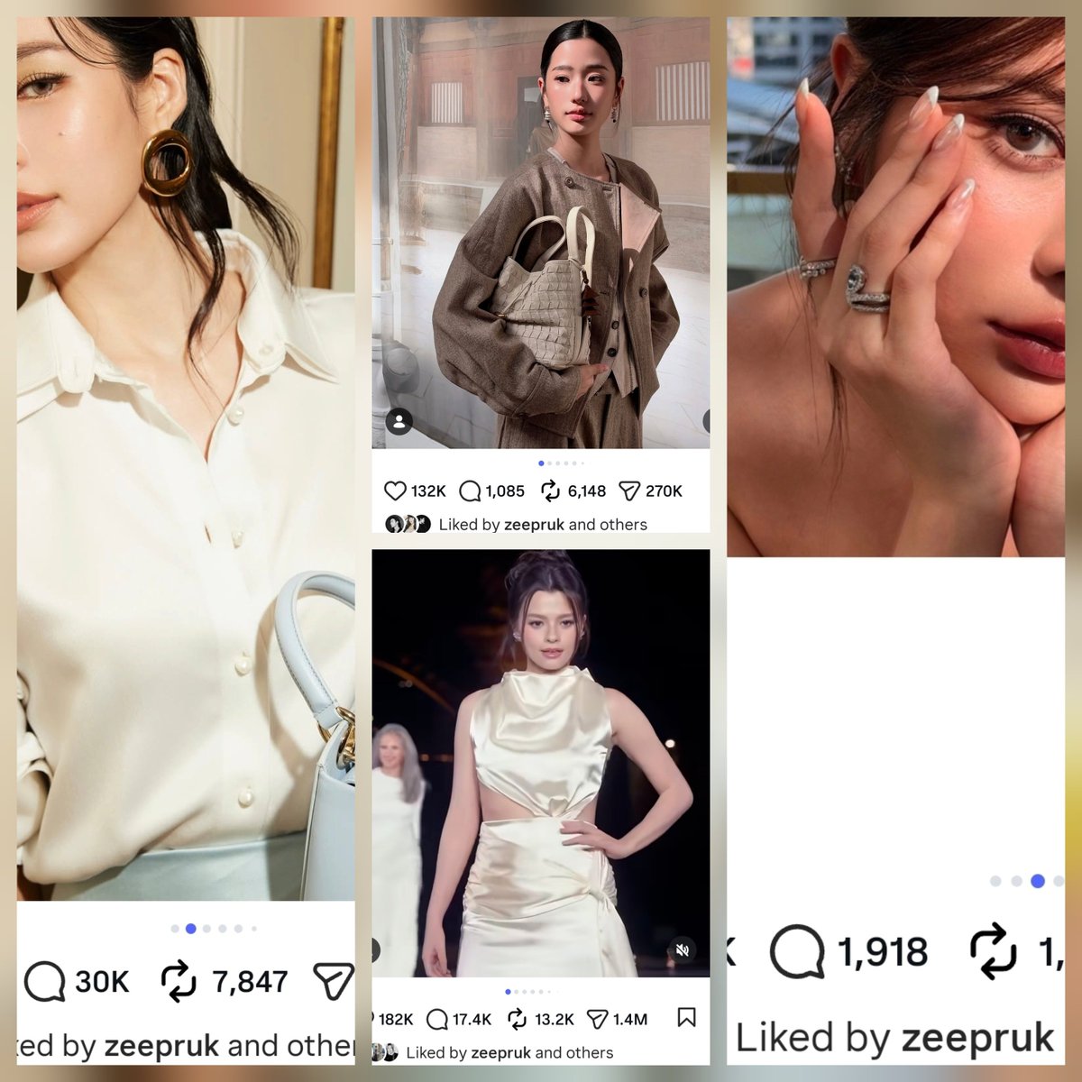 mmm_ser45's tweet photo. #ZeePruk had time to "like" the latest posts from ALL his favorite women, but didn't "like" his SPECIAL NuNew latest post from 5 days ago!🤭 
Zee, don't be so obvious!🤣 
Zee, do your job and act properly for ZonZon...otherwise, no money!
🤭🤣#ZeeNuNew https://t.co/s4bkNfeJYq