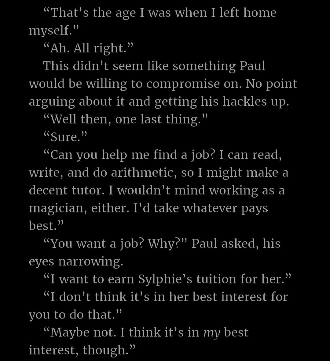 tiger_slasher's tweet photo. #TCP_MT
V1 Chapter: 10
Ouu shi THE moment is coming soon π
This is probably the second if not the first biggest factor that made Rudeus realize that he has to change imo
When Paul makes him leave home to work and gain some independence. https://t.co/49imhoHeCb