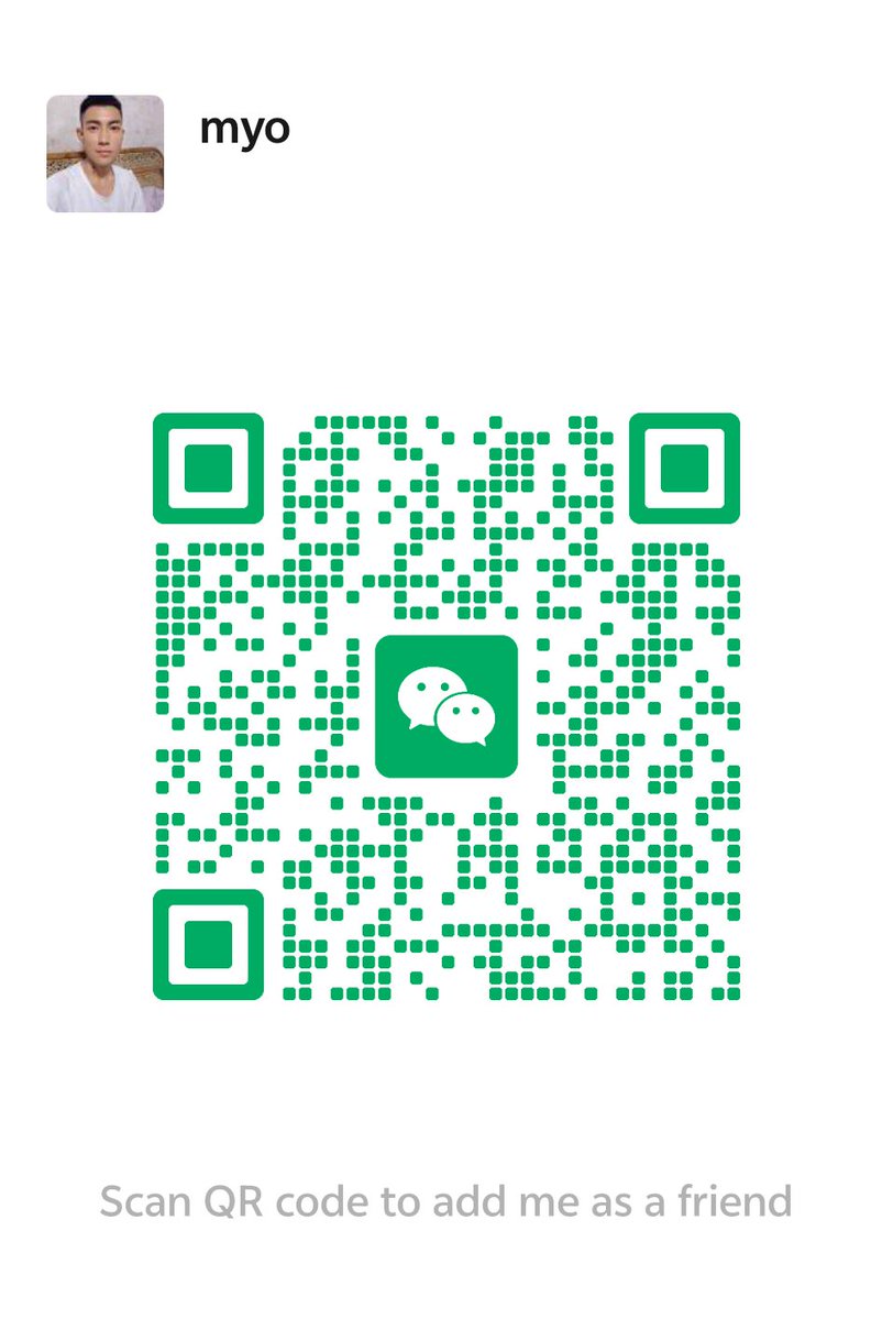 HanNayKo's tweet photo. WeChat QR ပေးထားတယ်နော် https://t.co/Gv1KpACk3v