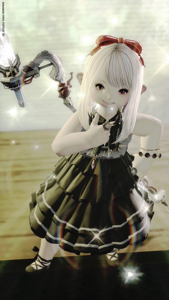 ha__na_c's tweet photo. #おはララ
 毎日雨だなぁ☔️

になちゃは最近白のレベリングしてます✨
この格好の白がいたら、それはになちゃなので仲良くしてね💕
 #FF14 https://t.co/cBq1BU8i9F