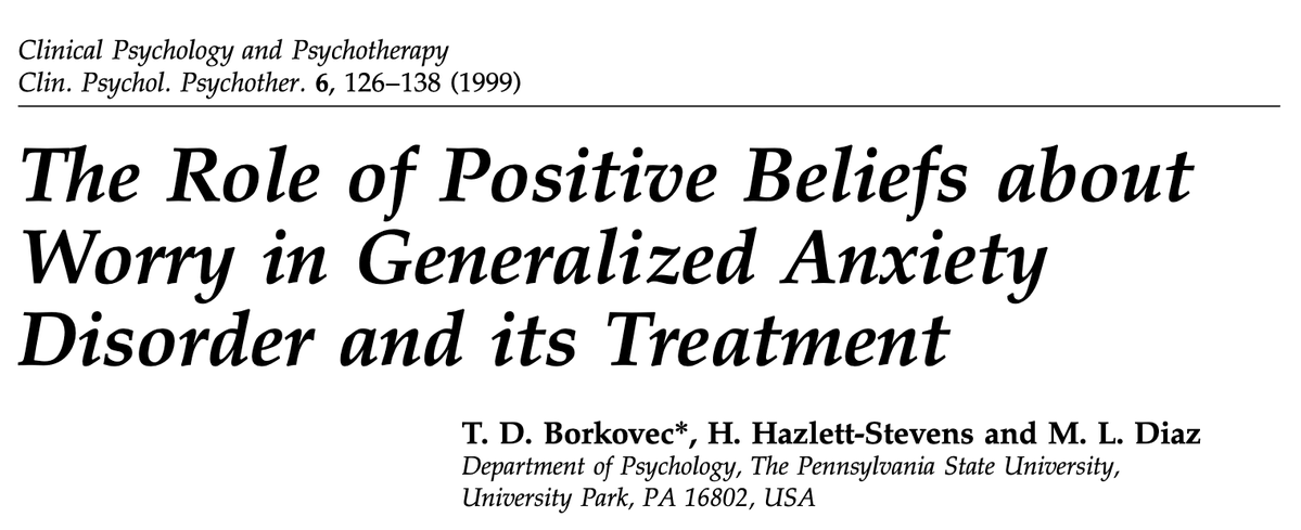 BrandonLuuMD's tweet photo. 85% of the things people with anxiety worried about never turned out badly.

And when something bad did happen, they coped better than expected 79% of the time. https://t.co/PACDKecx5s