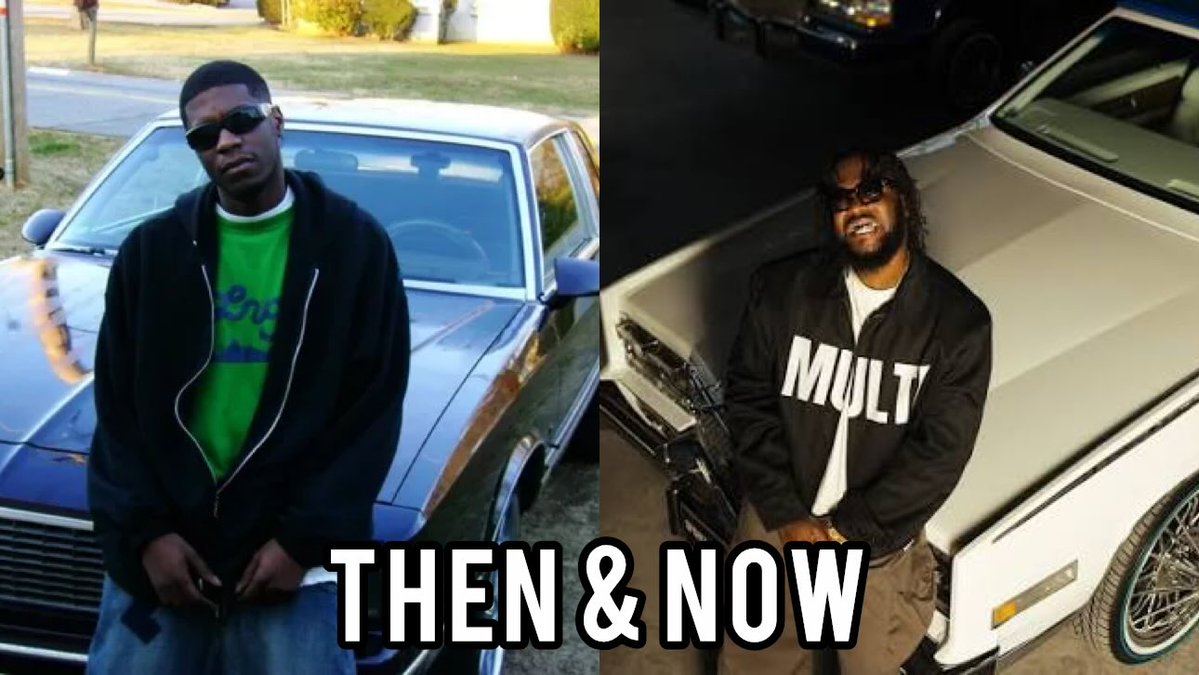 BIGKRIT's tweet photo. #TransformationTuesday: Me &amp; My Old School 🚙👑〽️ What’s your dream car? https://t.co/t2Crk2CFGq