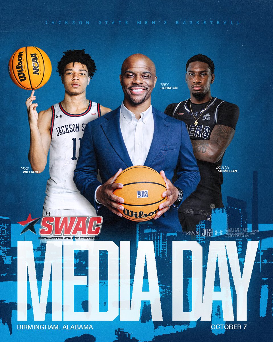GoJSUTigersMBB's tweet photo. See you soon, Birmingham. 

#PoundTheeRock | #TheeFamily | #TigerBornTigerBredChampionshipFed https://t.co/8N1Wyxbetg