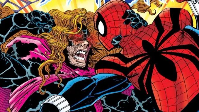 KMay_TV's tweet photo. 🕷️🔥 ¡UNA NUEVA SERIE DE SPIDER-MAN DE SONY ESTÁ EN DESARROLLO PARA AMAZON PRIME VIDEO! 👀📺
La serie estaría basada en los cómics de CLONE SAGA de Marvel y se centraría en dos clones de Spider-Man: BEN REILLY Y KAINE PARKER. 🕷️🔥
#SpiderMan #BenReilly #Kaine #Marvel https://t.co/Ey26WPClvM