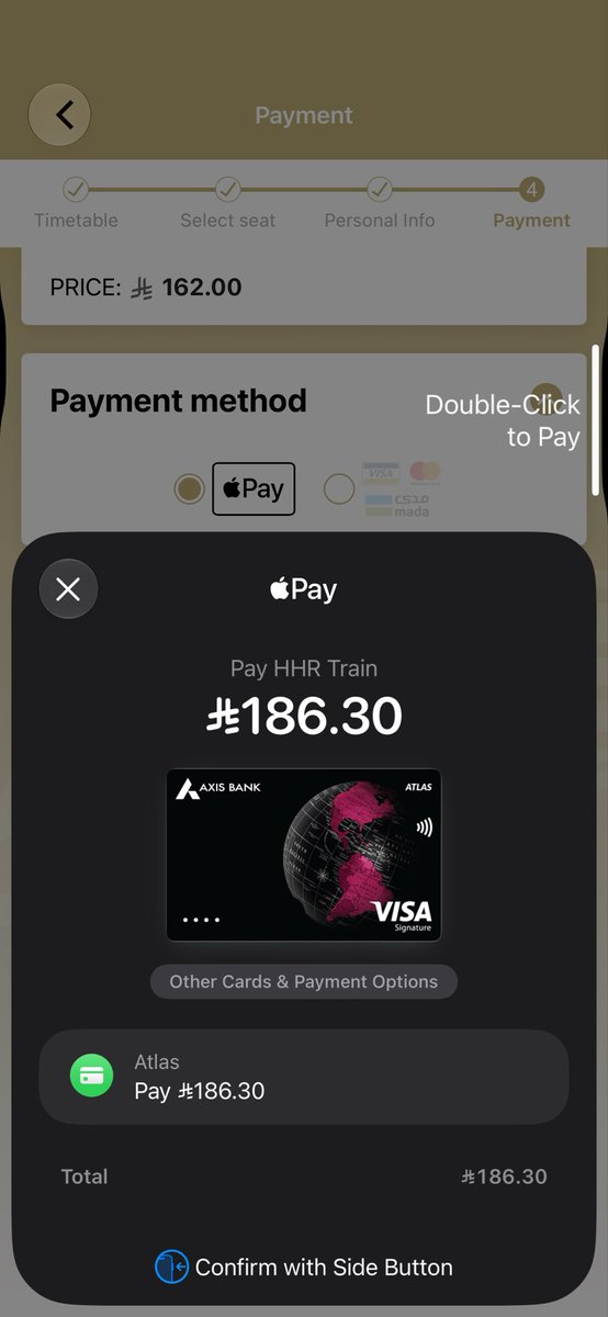 eioMuby's tweet photo. Made the first payment using ApplePay in India https://t.co/hRnnmn9C1w