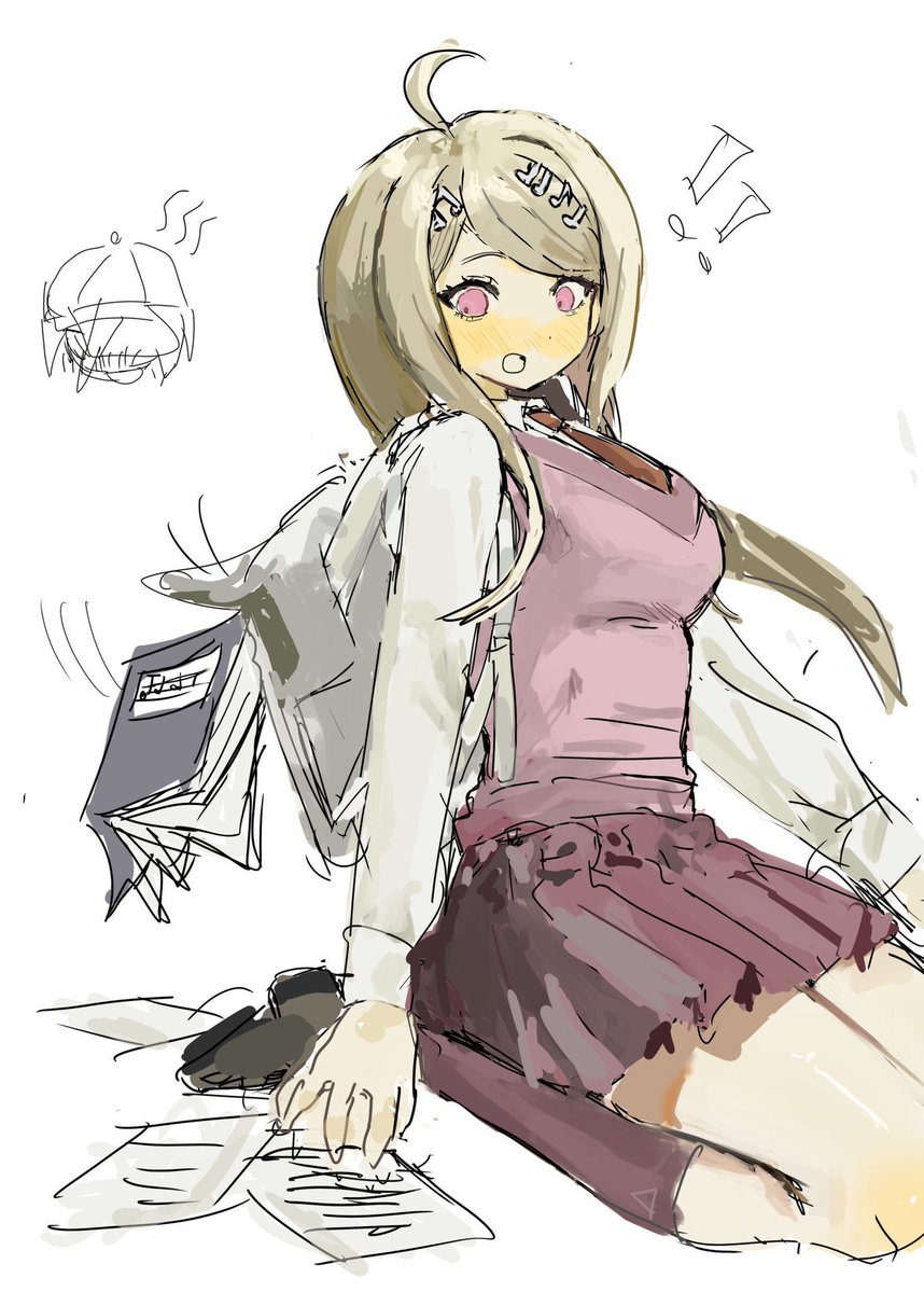PoQ80s's tweet photo. 初描きのときの楓ちゃん https://t.co/q24hWJ14Yh