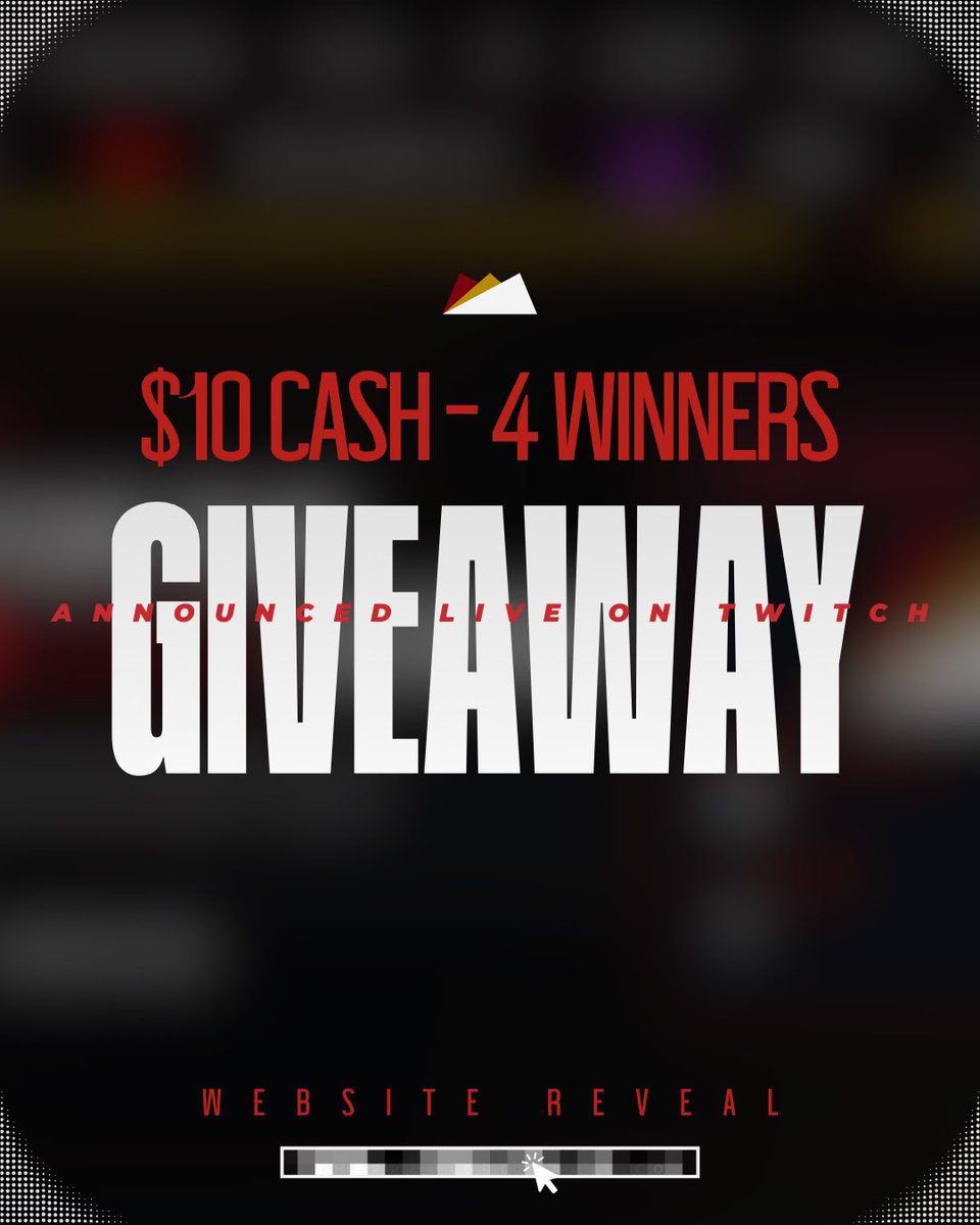 TPCircuit's tweet photo. 🚨 $10 GIVEAWAY — 4 WINNERS 🚨

We’re picking 4 people to win $10, announced LIVE on stream! 💰

To enter:
1️⃣ Create an account on our website
🔗 https://t.co/I7Iw2bL308
2️⃣ Reply with your TPC username
3️⃣ Tag a friend who needs to enter

👀 You MUST be in the stream when your name is called to win!

Get registered, get in the stream, and good luck 🔥

4 WINNERS. $40. LIVE ON TWITCH.