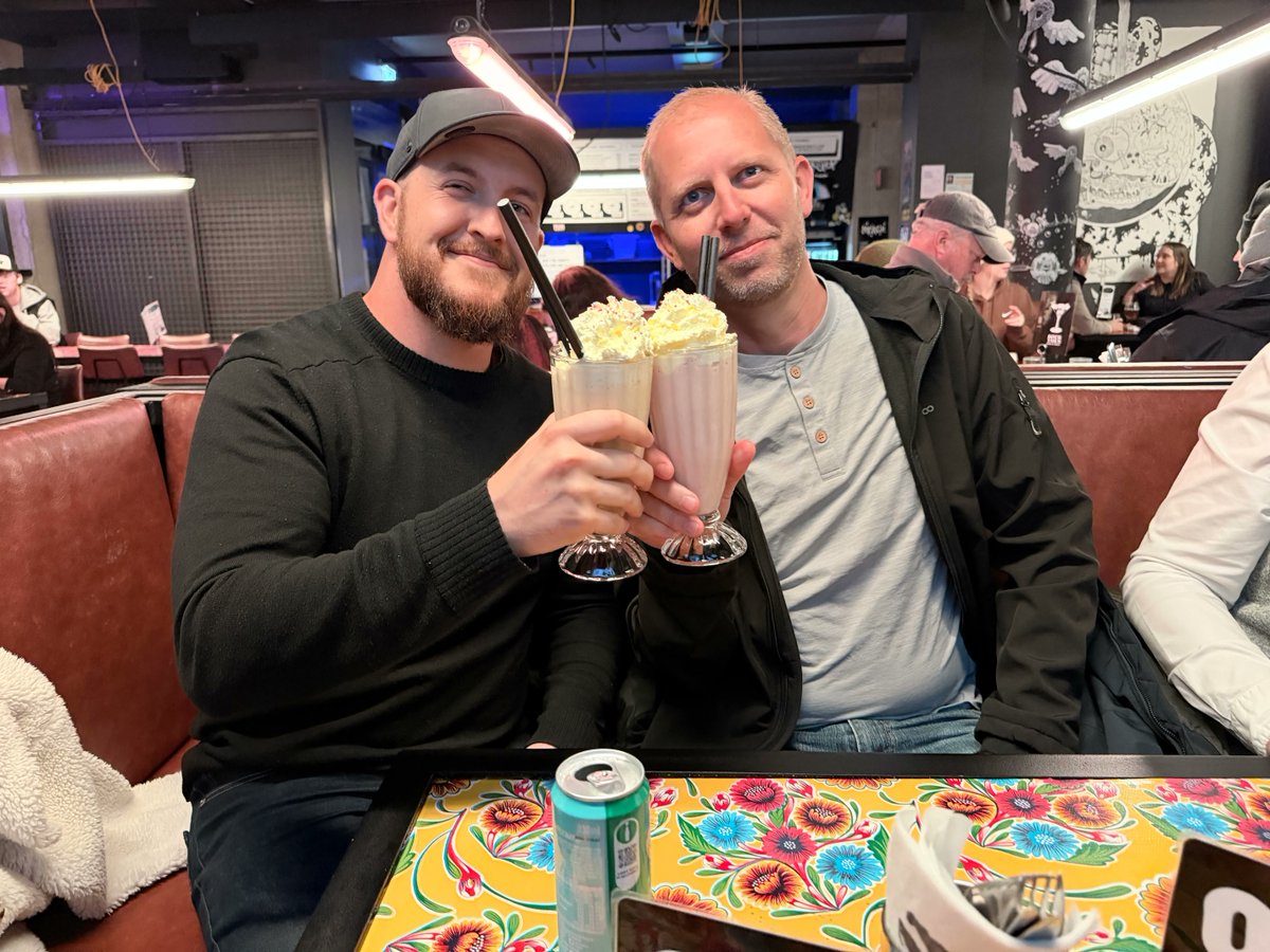 zstvns's tweet photo. The cool thing about @MicroConf is… the people.

Cannot get over how fun it was to hang out with everyone there, especially seeing clients like Jacob Wright get up and blow everyone’s minds in just 15 minutes talking about product delight.

Naturally, he deserved a milkshake 😎

Watching my cofounder, @coreyhainesco, give the closing keynote was also a surreal experience. I remember telling him he should speak after attending MicroConf NOLA in 2025 and hearing him discount the possibility of it happening… au contraire, mon frere.

“It was the best talk of the whole conference,” was a phrase I heard repeated more times than I could count.

There are so many others who aren’t in these pictures, but you know how critical you were in making this an unforgettable trip.

Til the next one 🤘

Thank you @robwalling, Tracy, Alex, Einar, Ron, Sonia and everyone on the team for putting together the BEST event.