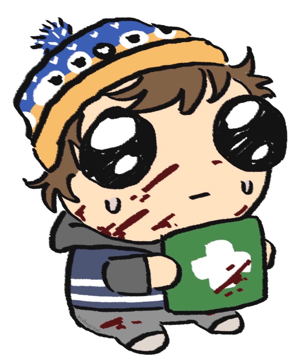gvslings's tweet photo. Happy Racoon City Day! 🥹❤️🤍🧟

[Art by @bedbugeleaf 🫶🏻] https://t.co/trcYosj1UE
