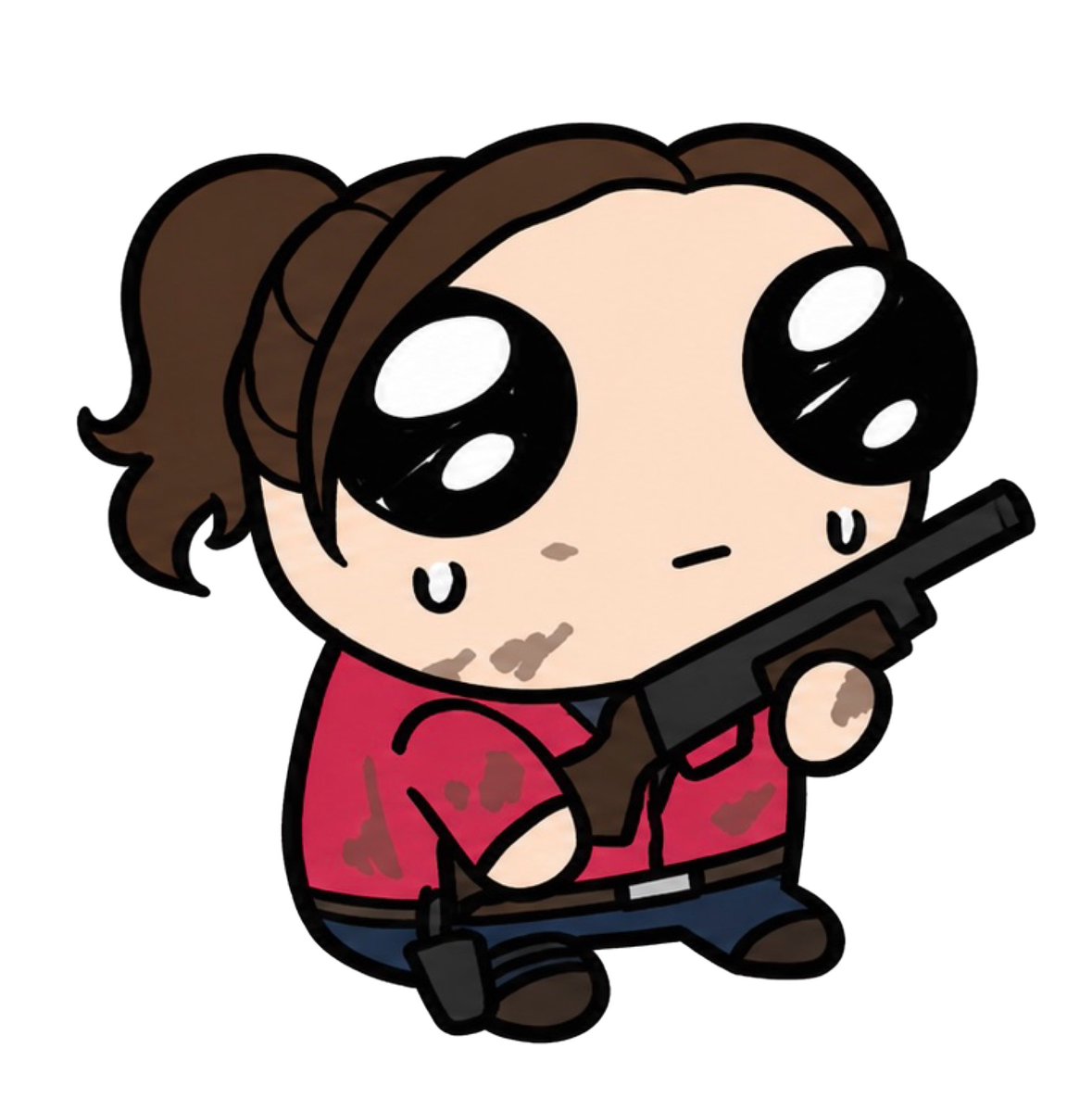 gvslings's tweet photo. Happy Racoon City Day! 🥹❤️🤍🧟

[Art by @bedbugeleaf 🫶🏻] https://t.co/trcYosj1UE