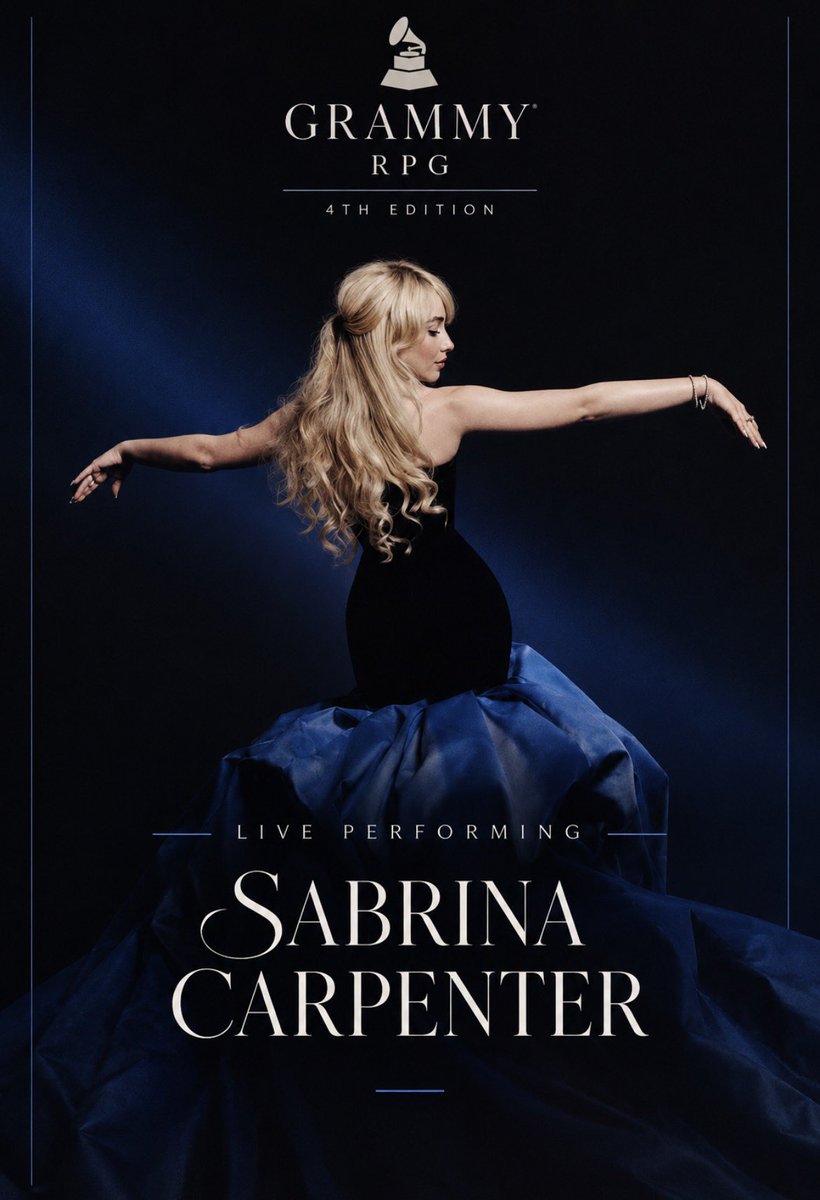 poprpgupdates's tweet photo. Você já tentou… essa?
@SabrinaacRPG é confirmada como PERFORMER neste #GrammysRPG https://t.co/HBhoEtdfzZ