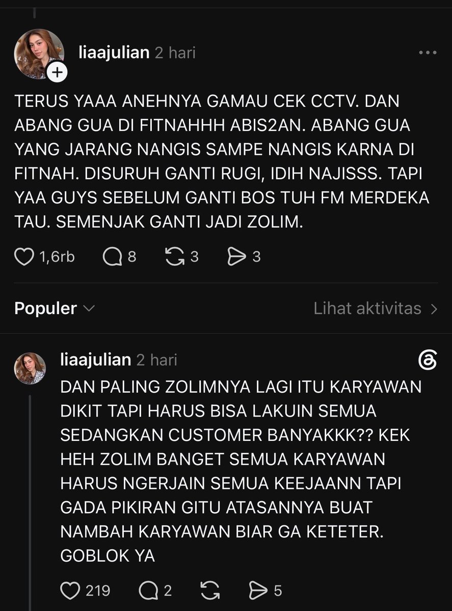 txtdrbekasi's tweet photo. Buset, ini kalo beneran si keterlaluan.

FM ini padahal lagi ekspansi juga lho buka cabang dimana mana. https://t.co/MuJUYuzrV6