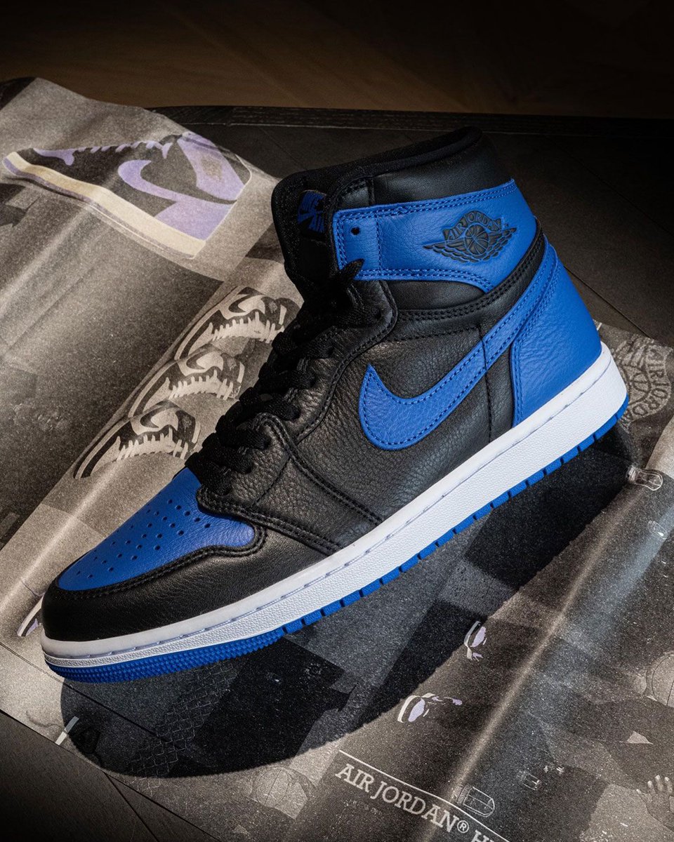 SneakerNews's tweet photo. The Air Jordan 1 Retro High OG "Royal" returns on October 10th with a special edition shoe-box.

Are these a COP or a PASS?

Get a closer look >> https://t.co/r8AvJjtmqQ https://t.co/1jF9nKMR3i